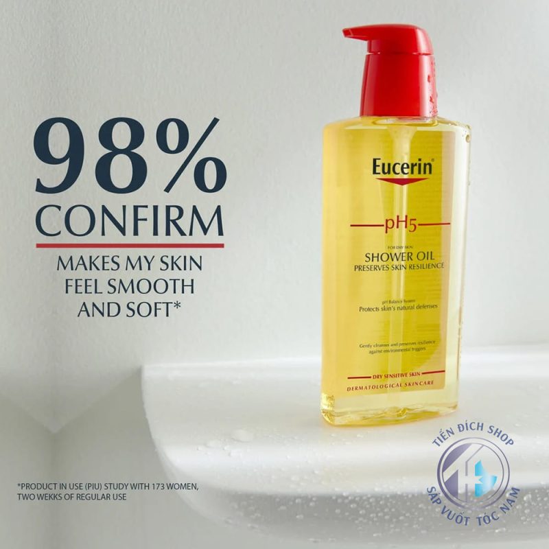 VX88a tải ứng dụng Eucerin pH5 Shower Oil cho da khô và nhạy cảm