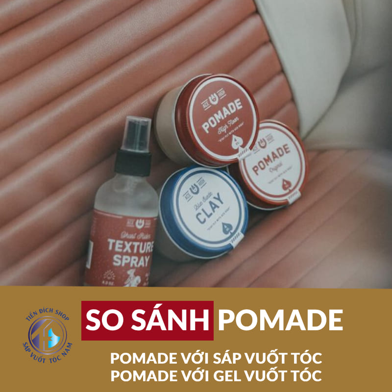 Pomade khác gì Gel và sáp Vx 88 xổ số lô đề