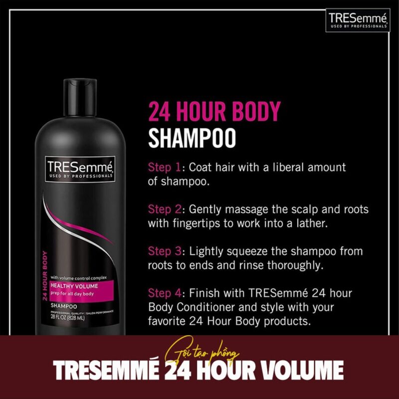 VV88a dịch vụ hỗ trợ 24/7 làm phồng tóc Tresemmé 24 Hour Volume