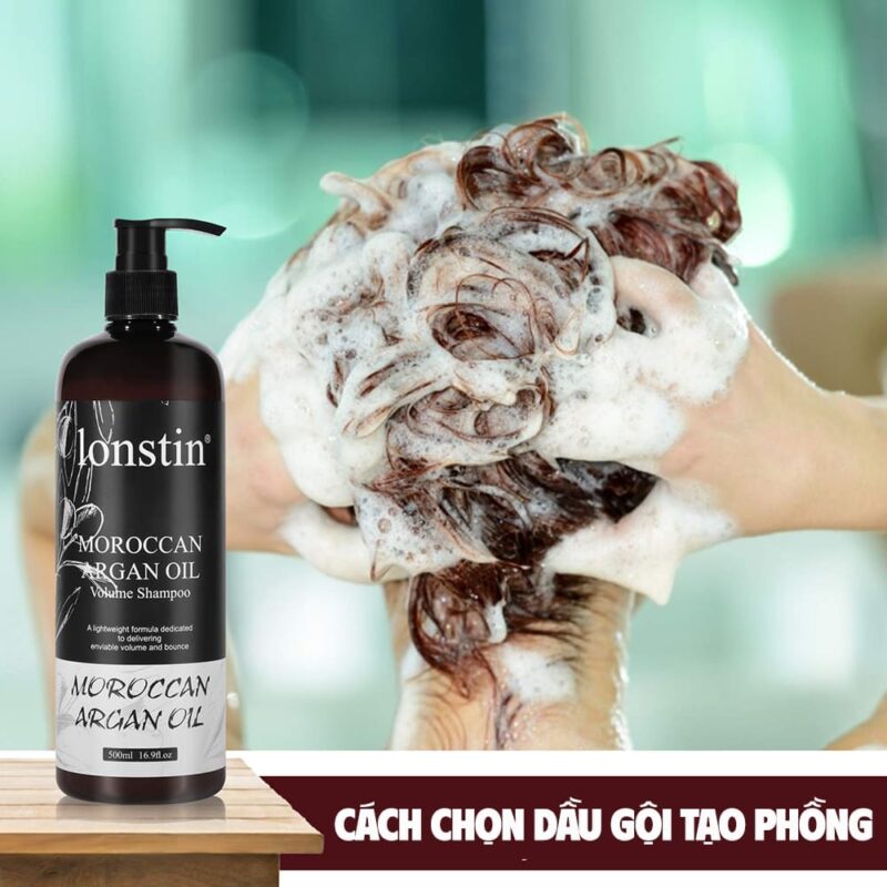 Cách chọn dầu gội phồng tóc phù hợp