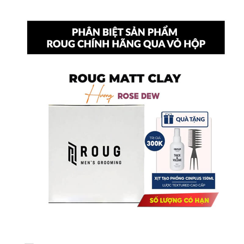sáp Roug chính hãng qua vỏ hộp