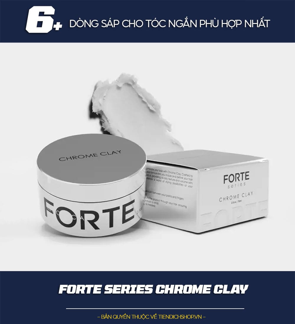 Sáp Forte Series Chrome Clay
