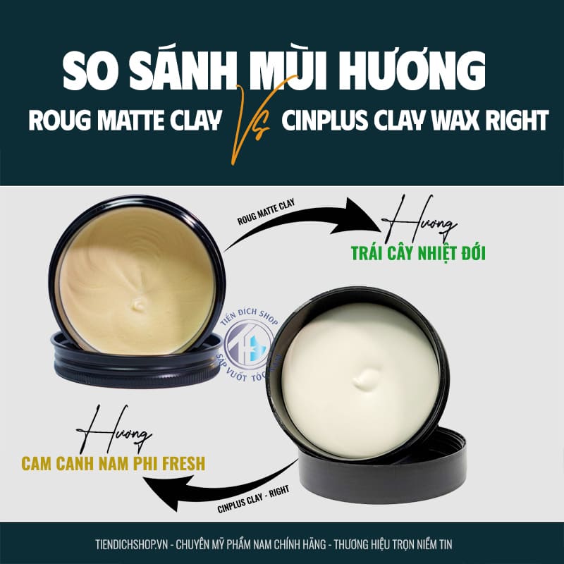 So sánh mùi huơng Roug Đen và Cinplus Đen