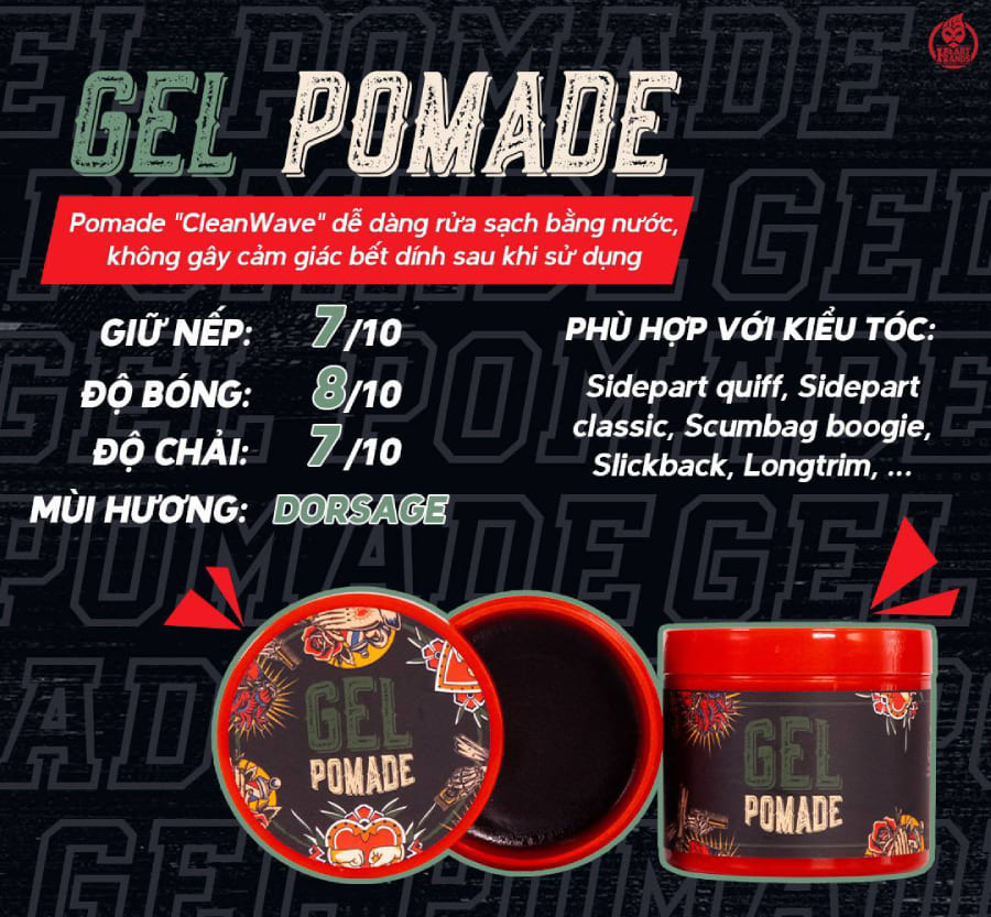 Gel Pomade Heart & Hands từ Việt Nam