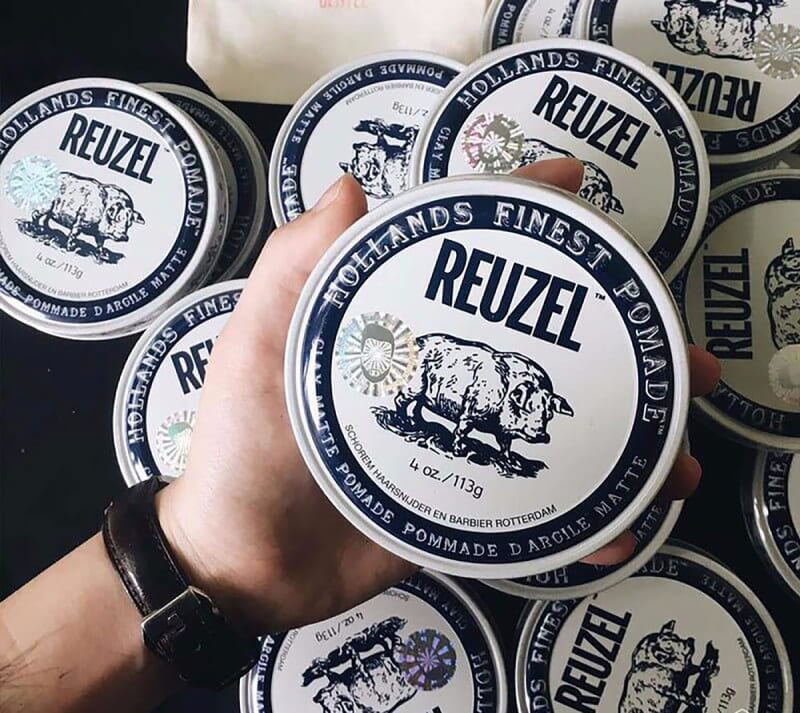 Reuzel Clay Matte Pomade từ Hà Lan