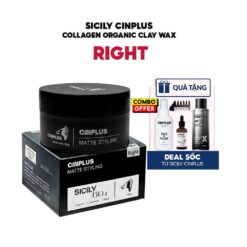 Sicily Cinplus Collagen Organic Clay Wax RIGHT 2026