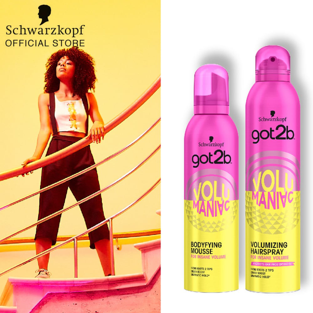 Schwarzkopf Got2b Volumaniac Bodifying Mousse