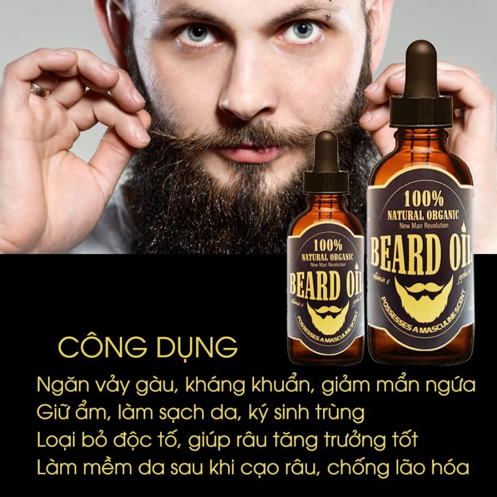 Dầu dưỡng râu cao cấp