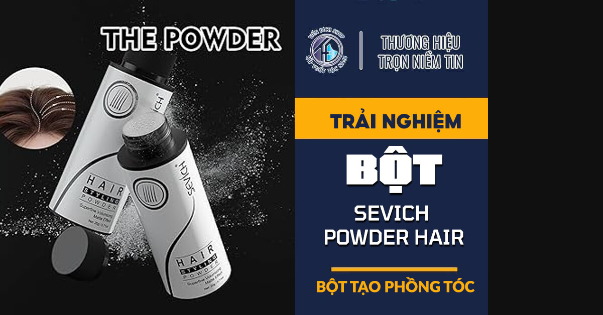 Review Sevich Hair Powder chính hãng