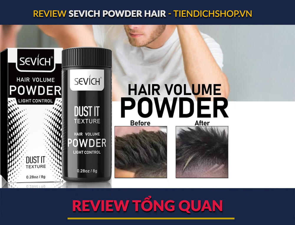 Review tổng quan Sevich Hair Powder