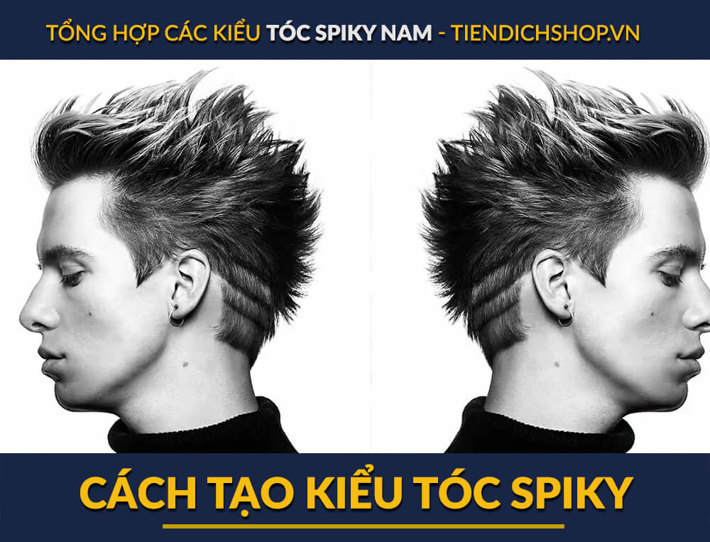 Cách vuốt Vx 88 nạp rút siêu tốc tóc Spiky dễ nhất