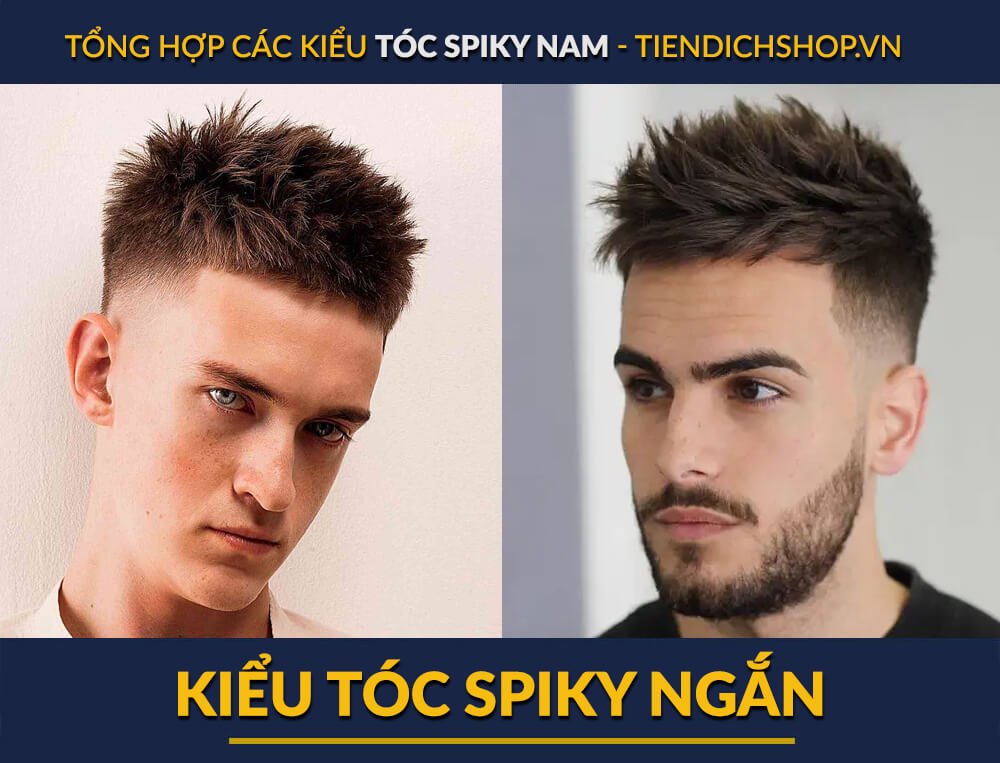Kiểu tóc Spiky ngắn