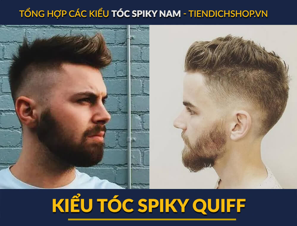 Kiểu tóc Spiky Quiff