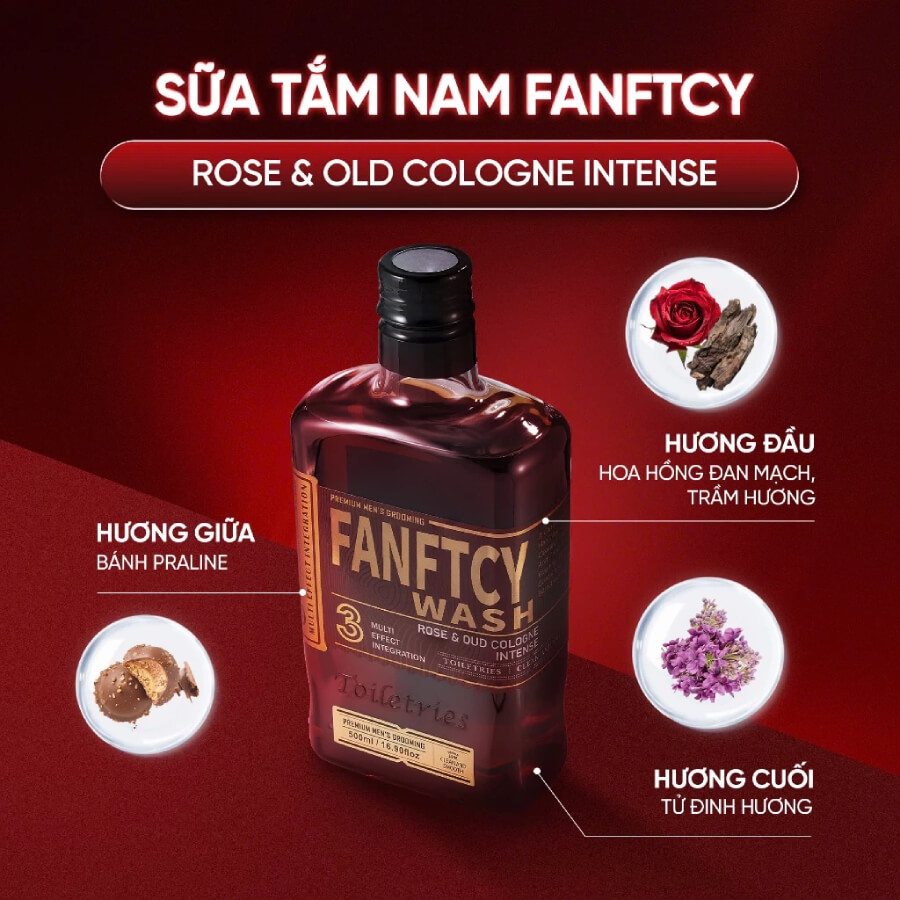Fanftcy Wash Rose & Old Cologne Intense