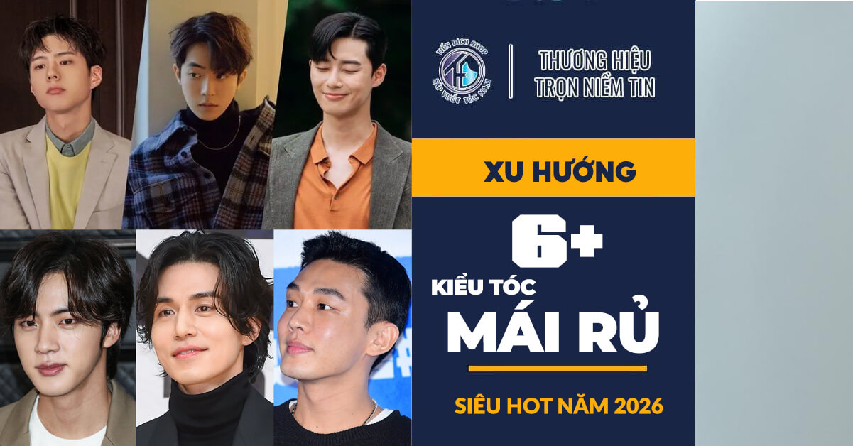 kiểu tóc rủ đẹp cho nam giới