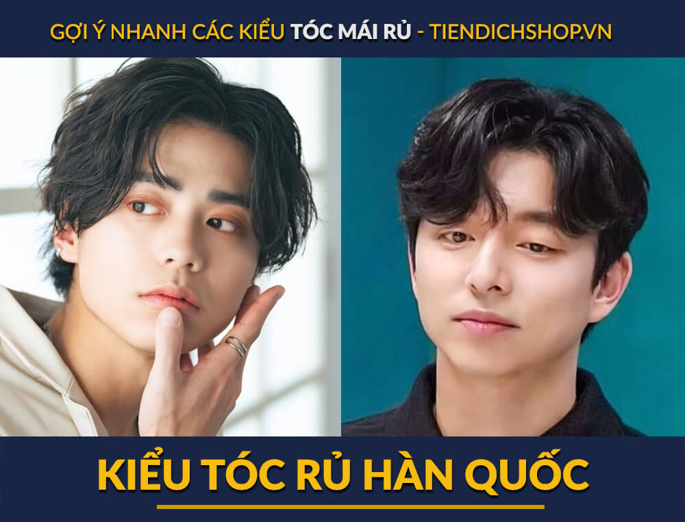 Kiểu tóc rủ Hàn Quốc
