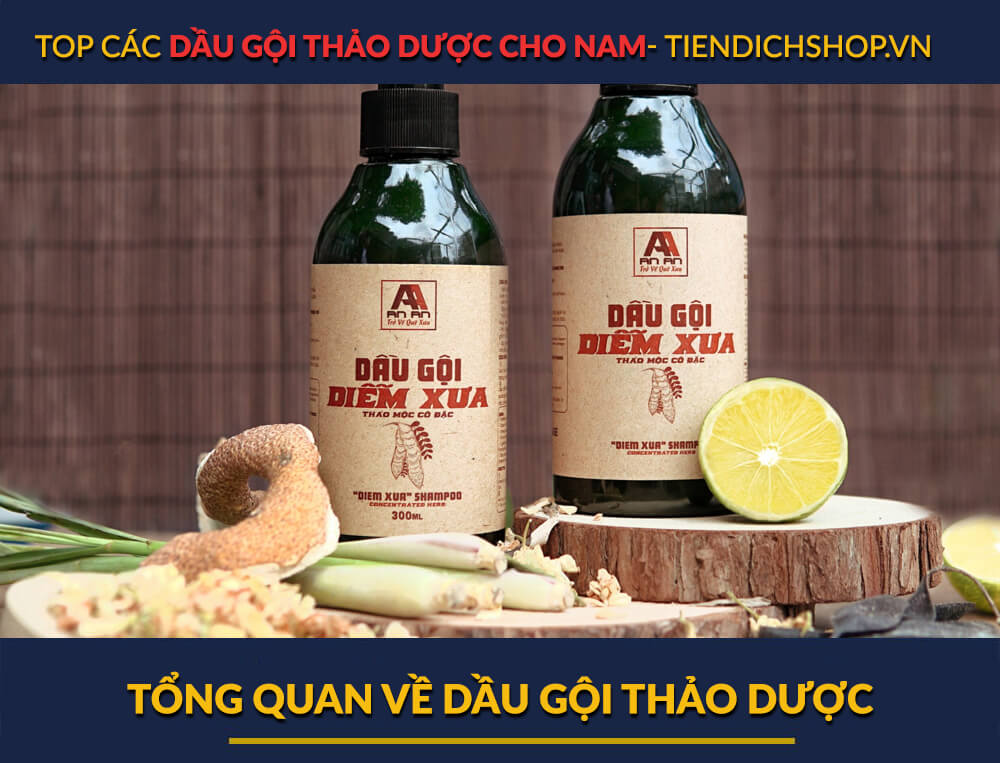 ưu điểm của dầu gội thảo dược cho nam