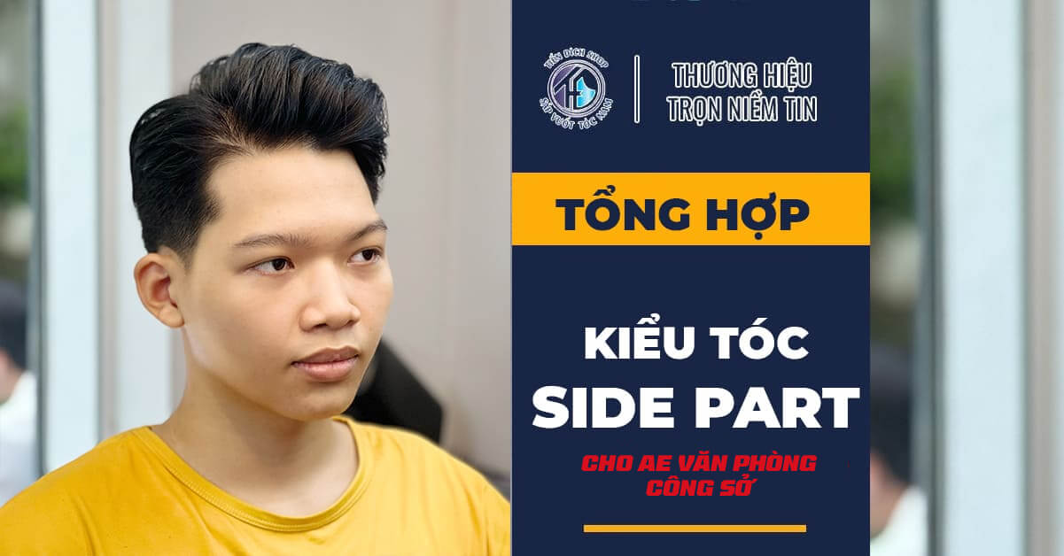 tổng hợp kiểu tóc side part