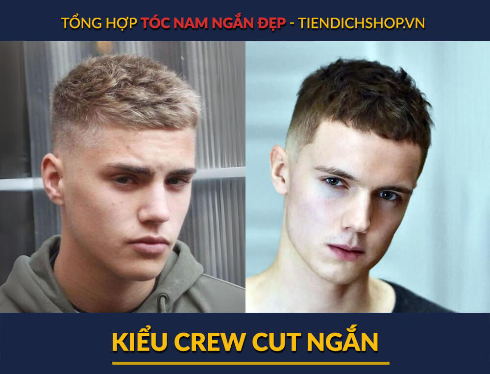 Kiểu tóc Crew Cut ngắn