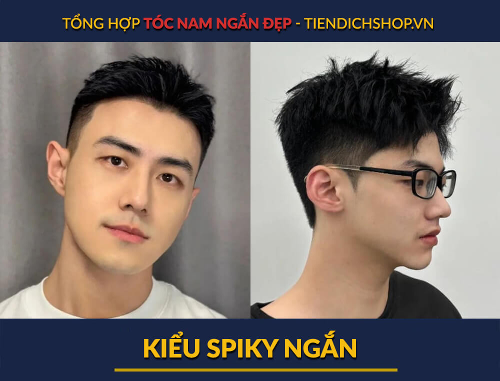 Kiểu tóc Spiky ngắn