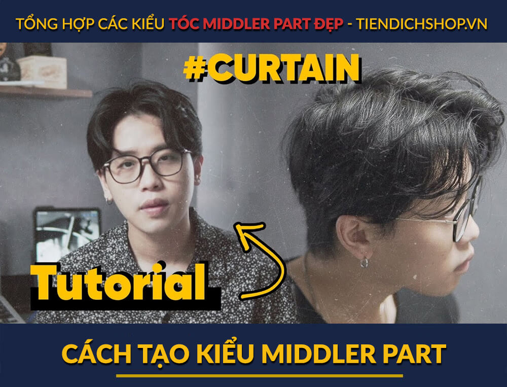 Cách Vx 88 nạp rút siêu tốc tóc Middle Part đẹp đơn giản