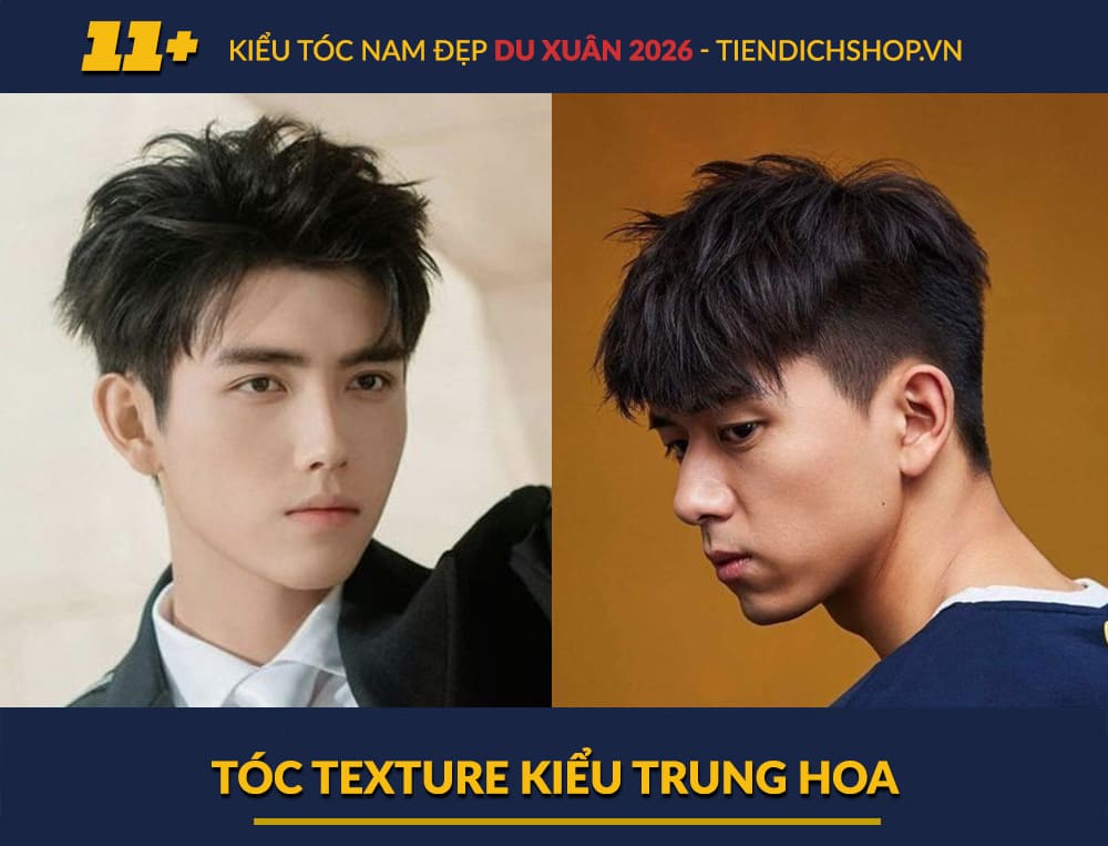 Tóc Texture kiểu Trung hoa
