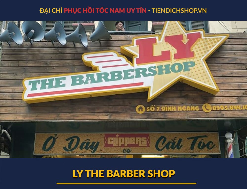 địa chỉ phục hồi tóc nam Ly The Barbershop