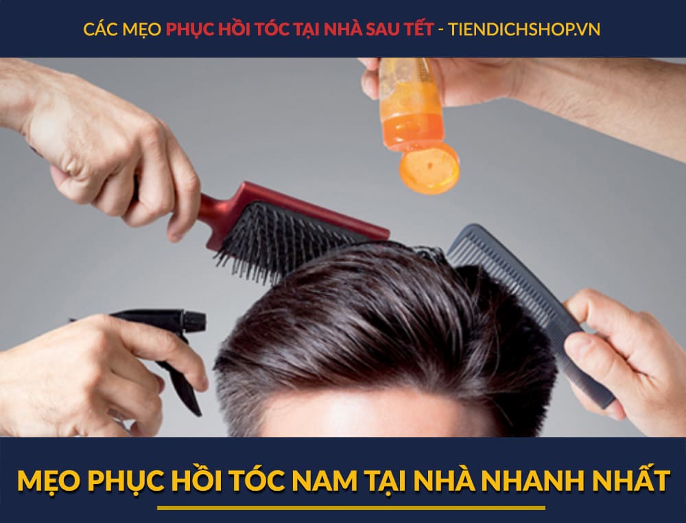 Mẹo phục hồi tóc nam