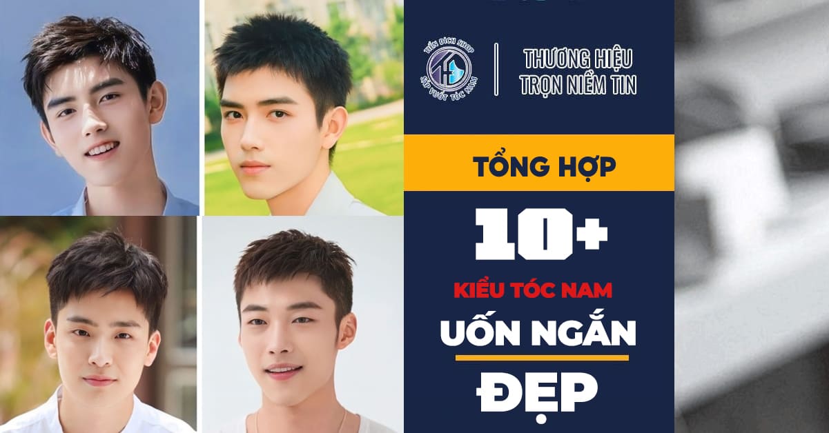 UỐN TÓC NAM NGẮN ĐẸP