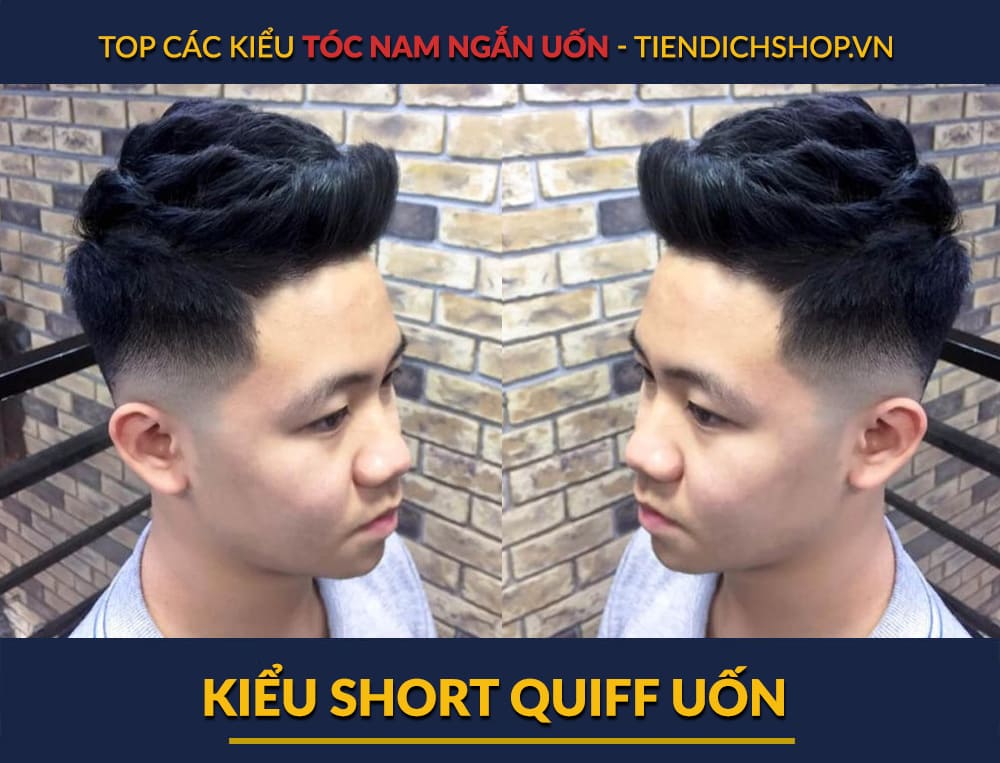 Kiểu uốn Short Quiff