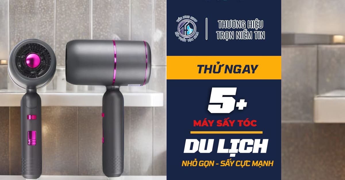 máy sấy mini du lịch