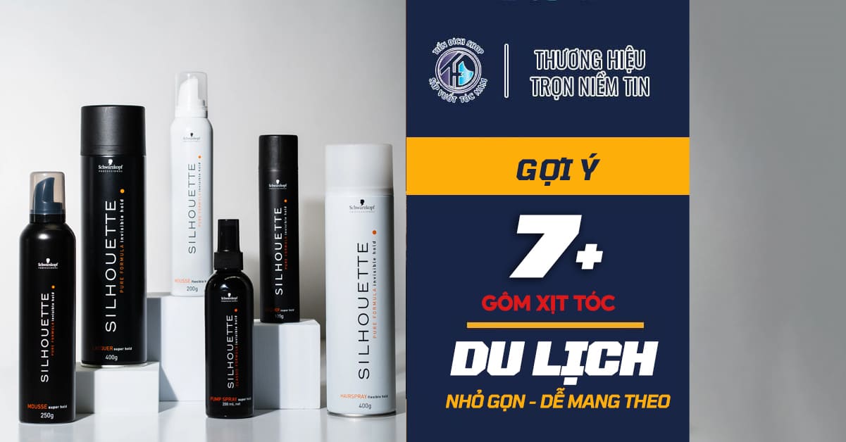 gôm xịt tóc du lịch NHỎ GỌN