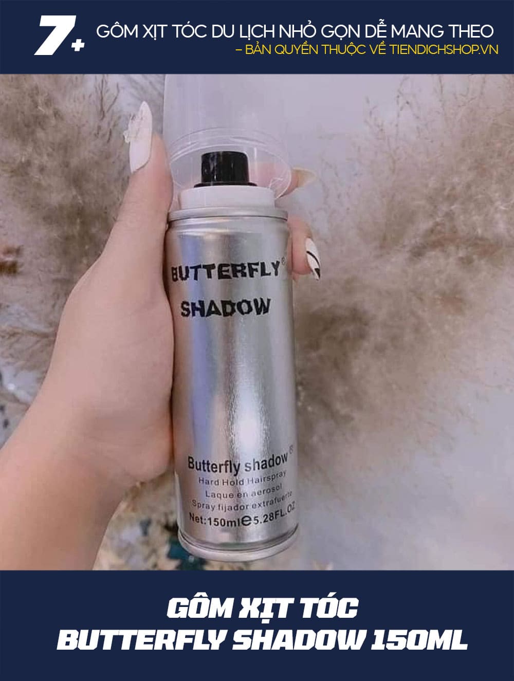 Gôm Butterfly Shadow 150ml