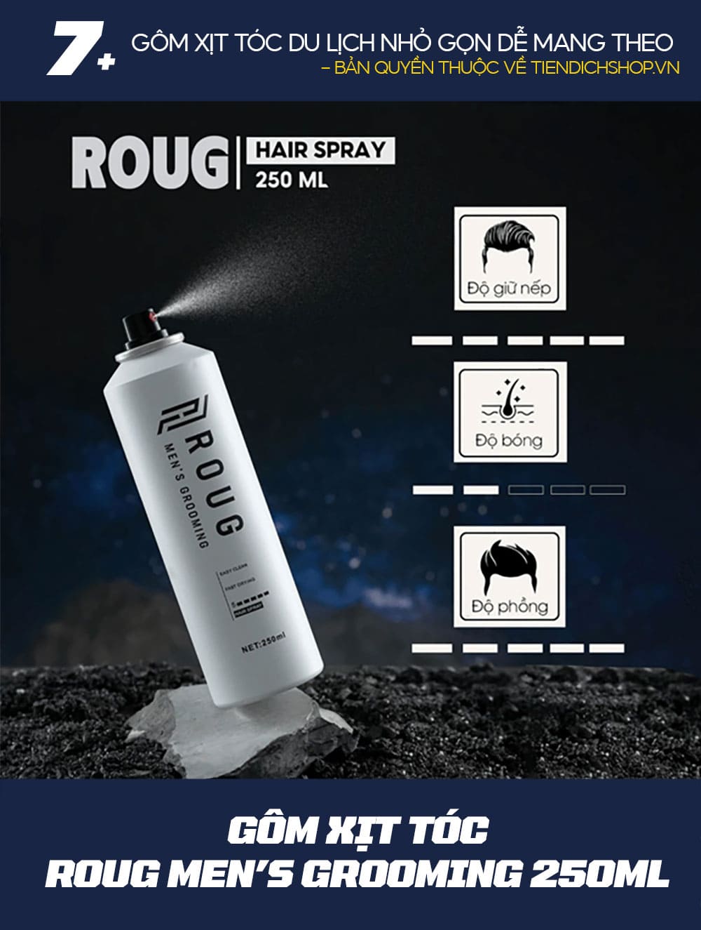 Gôm Roug Men’s Grooming 250ml