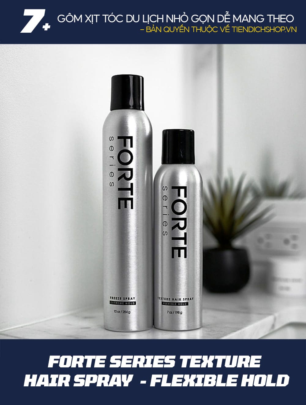 Forte Series Texture Hair Spray – Flexible Hold