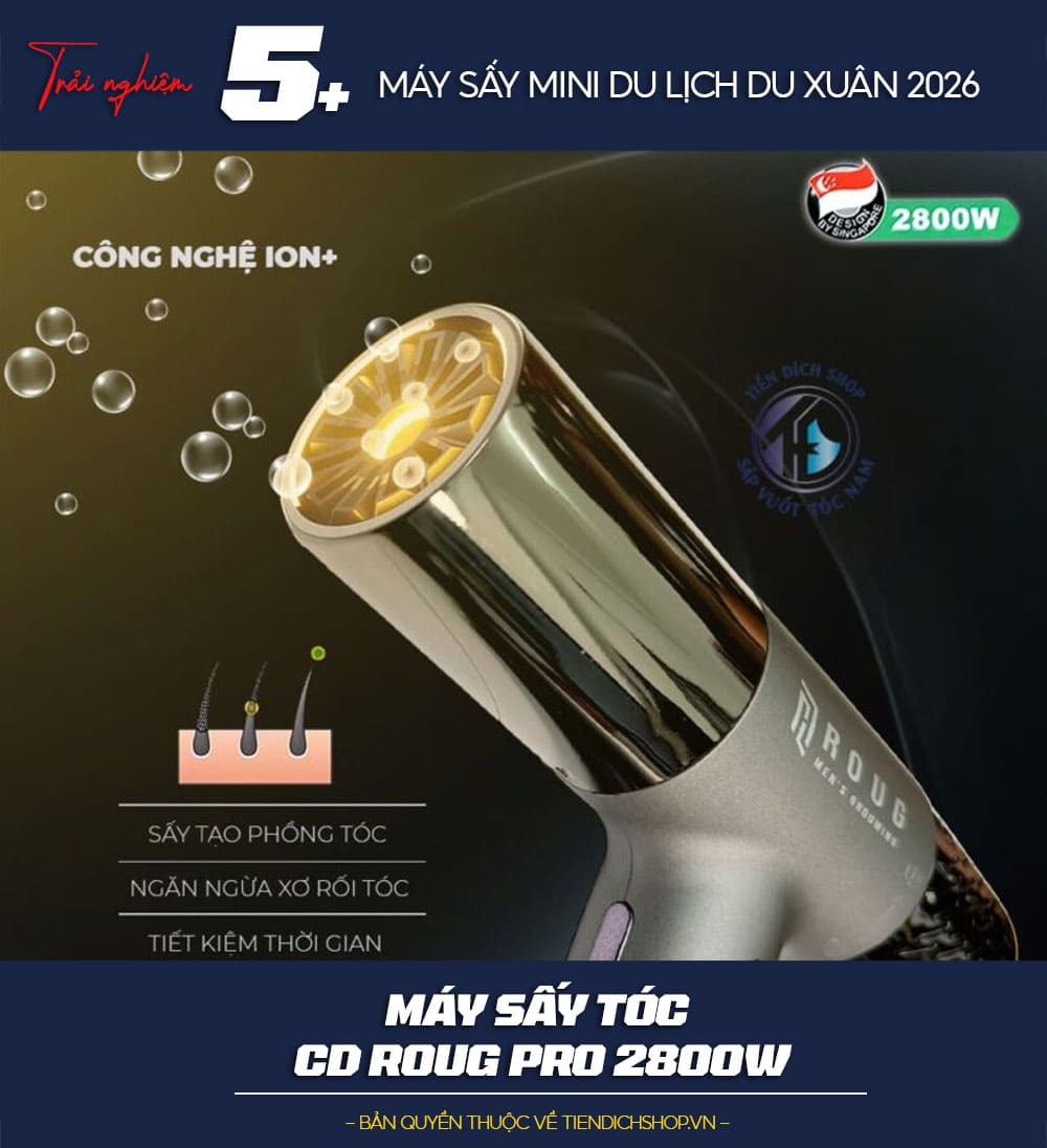 MÁY SẤY DU LỊCH Vx88.vip Quay Thưởng Đơn Giản CD Roug Pro 2800W