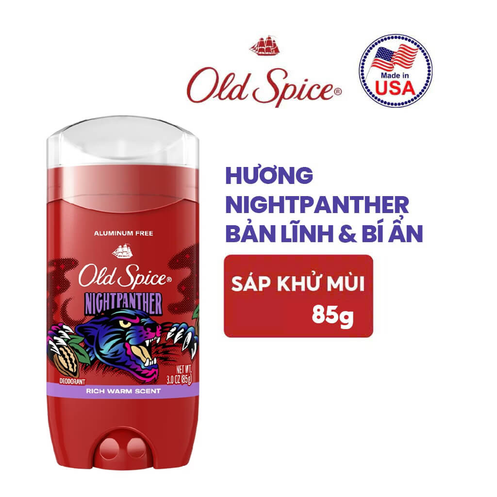 Lăn khử mùi Old Spice Night Panther - 85g