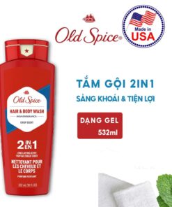 VX88a tải ứng dụng gội 2in1 Dạng Gel Old Spice Crisp 532ml