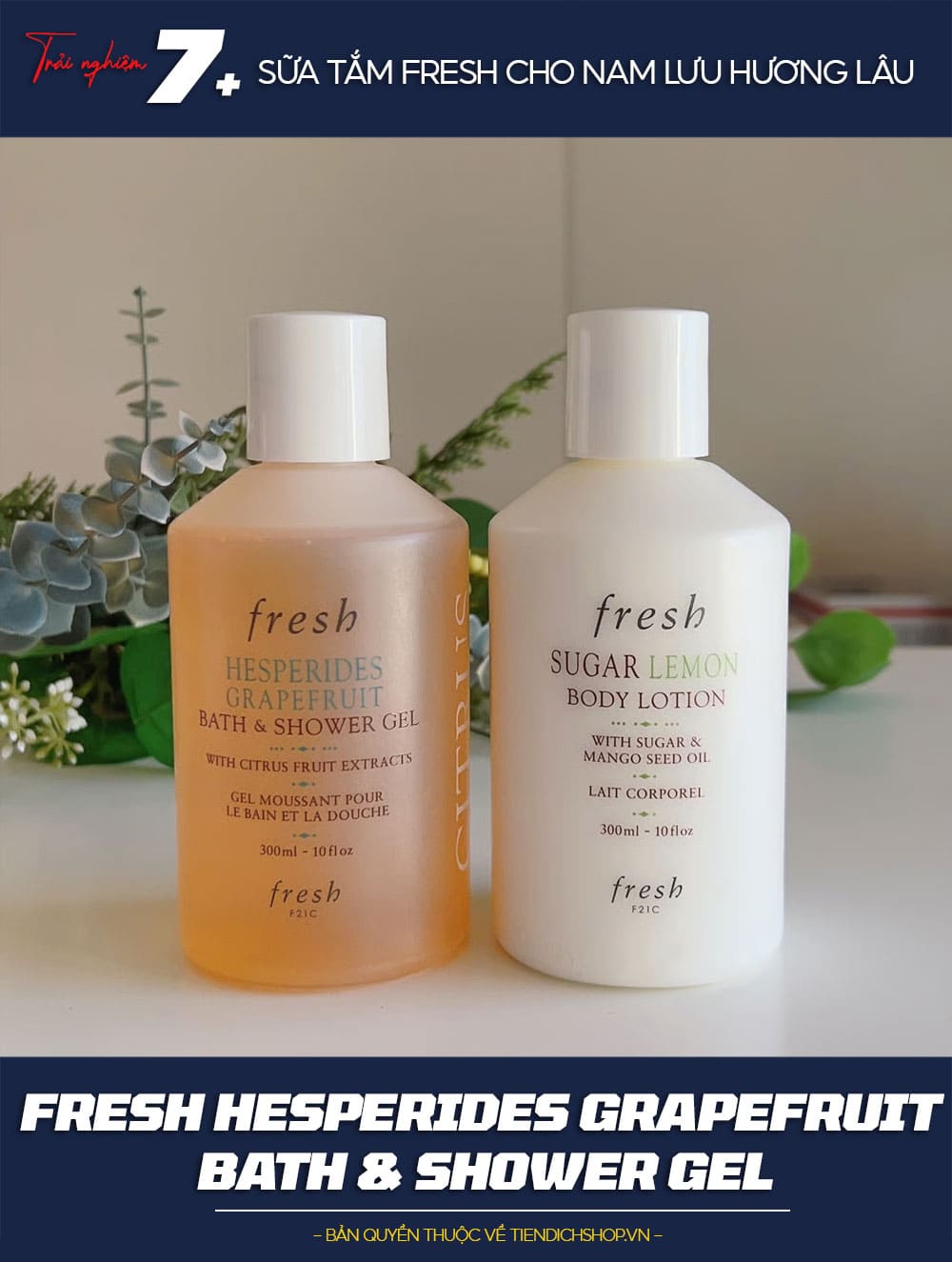 Fresh Hesperides Grapefruit Bath & Shower Gel
