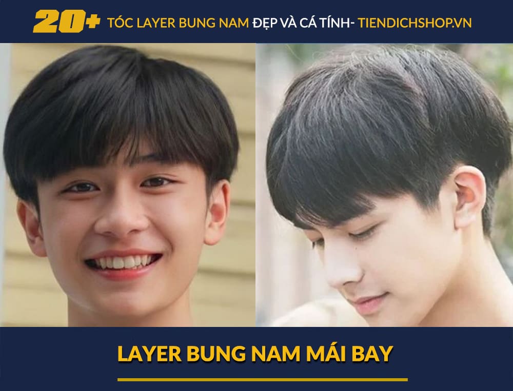 Layer bung nam mái bay