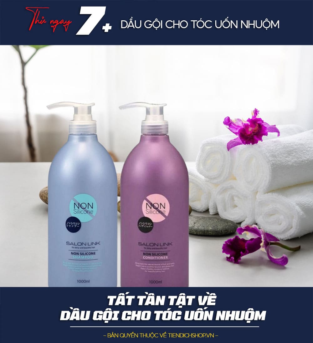 tổng quan dầu gội cho tóc uốn nhuộm