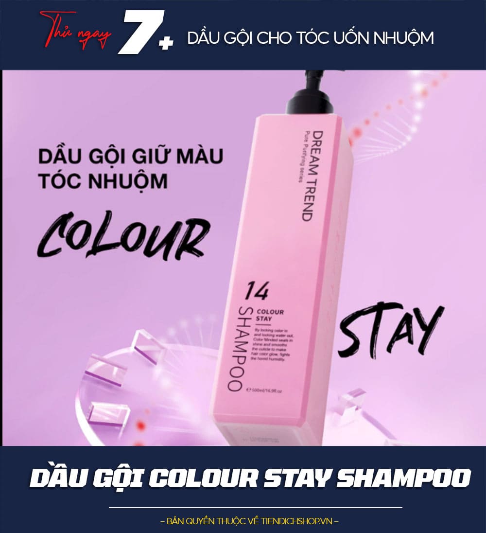 VV88a dịch vụ hỗ trợ 24/7 Colour Stay Shampoo cho tóc uốn nhuộm
