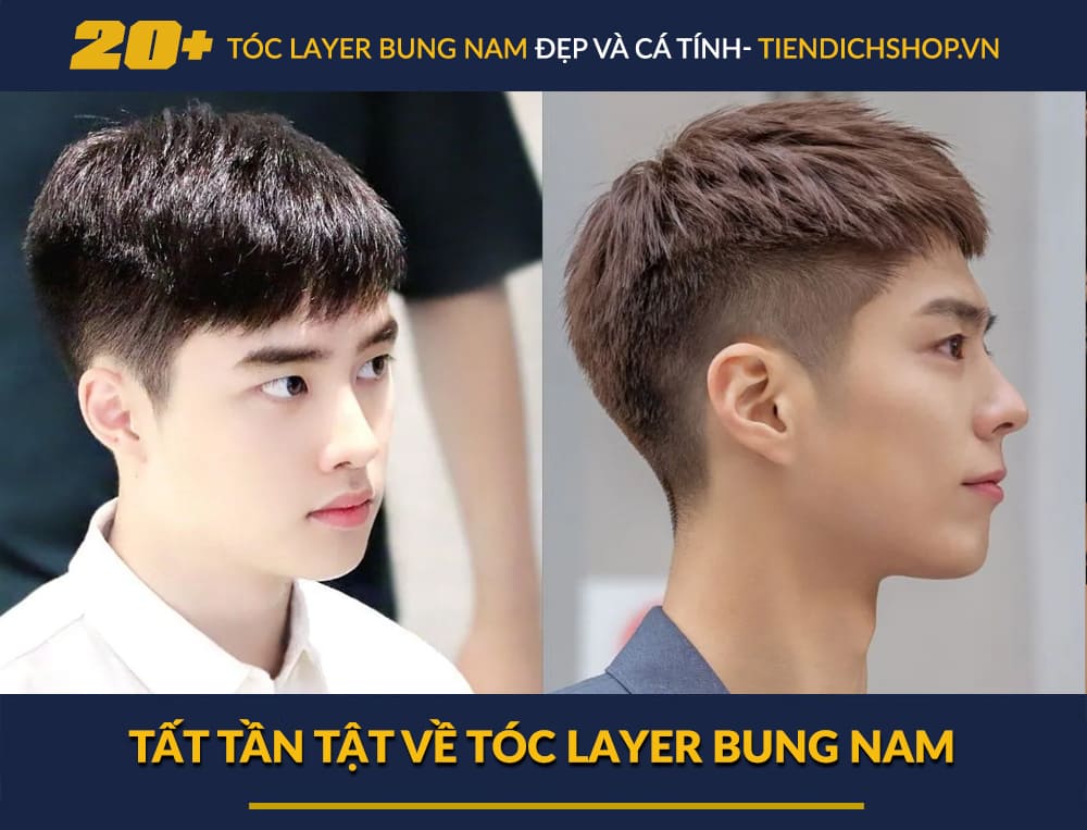 tất tần tật về tóc Layer bung nam
