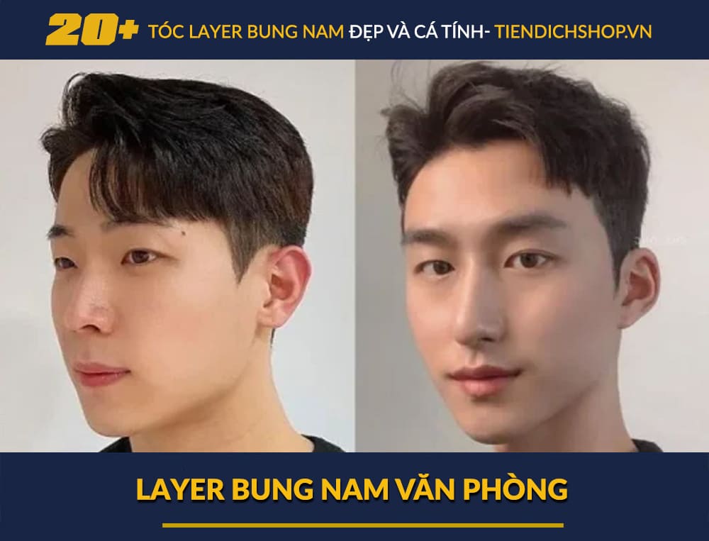 Layer bung nam văn phòng