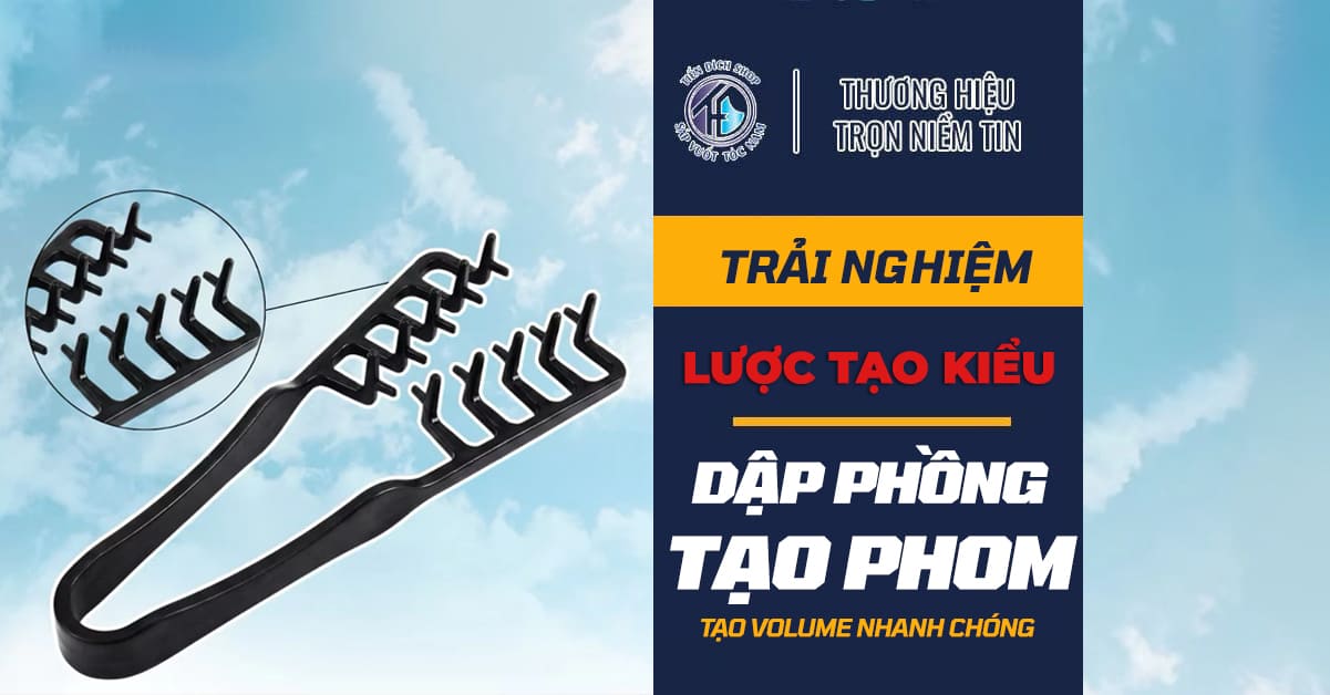 lược dập phồng tóc