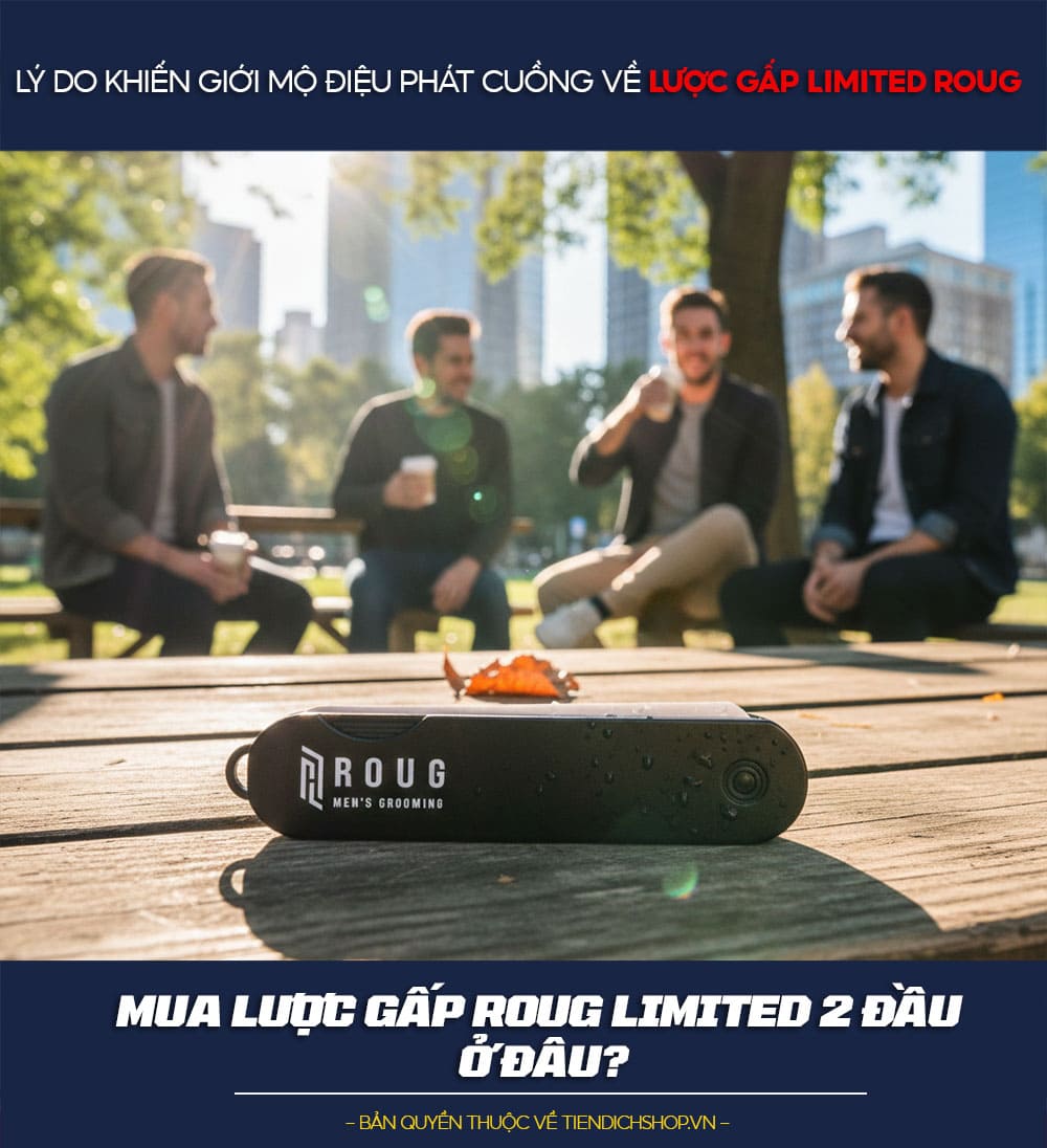 Mua Lược gấp Roug Limited 2 đầu ở đâu?