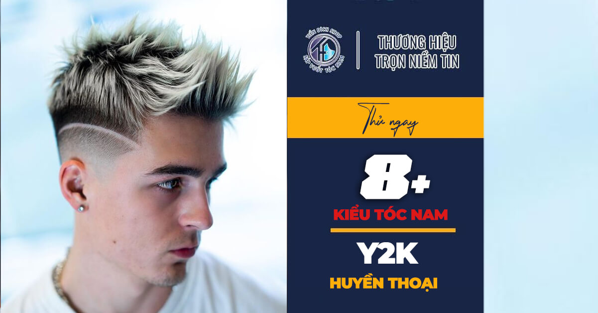 KIỂU TÓC NAM ĐEP Y2K