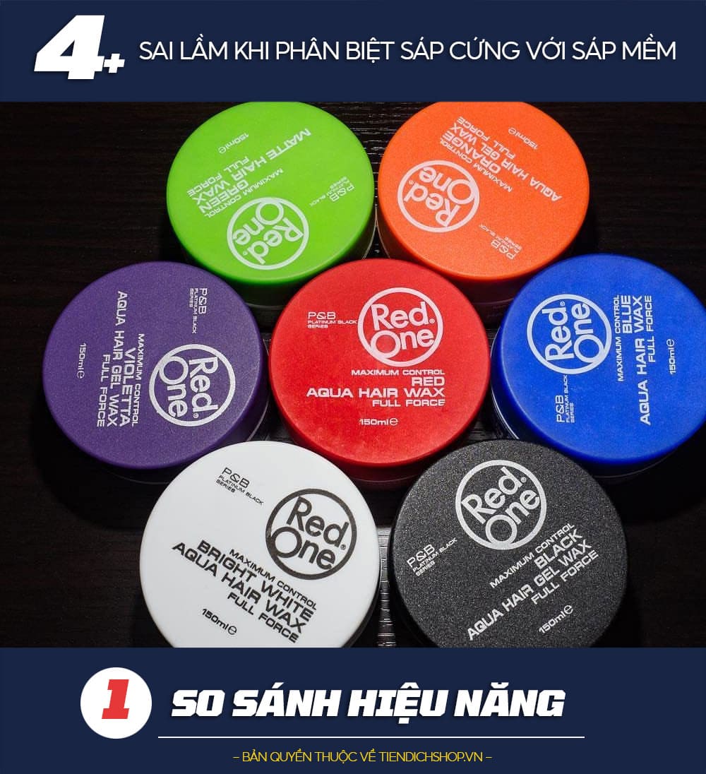 So sánh về hiệu năng sáp cứng và sáp mềm 