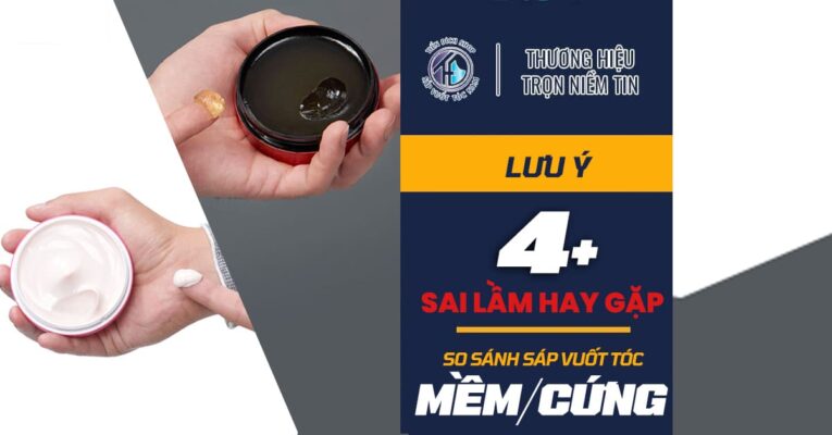 phân biệt sáp cứng với sáp mềm