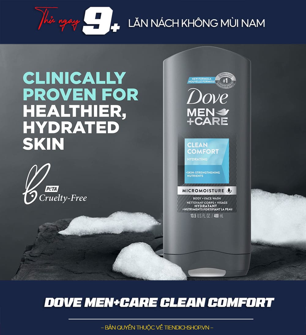 Dove Men+Care Clean Comfort